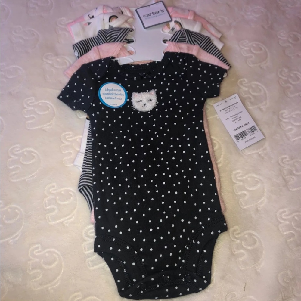 5-pack preemie bodysuits